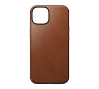Nomad Modern Magsafe - Cover in pelle per iPhone 14 - Marrone chiaro