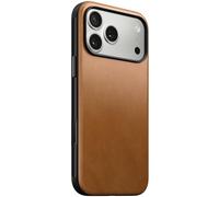NOMAD Moderna custodia in pelle marrone inglese compatibile con iPhone 17 Pro Max Leather Magsafe ricarica