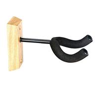 Nomad ngh-304r supporto da parete gancio chitarra elettrica con base in legno e braccio 10,2 cm
