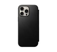 Nomad - Cover in pelle Modern Leather Folio per iPhone 16 Pro Max - Nero - NM01675785