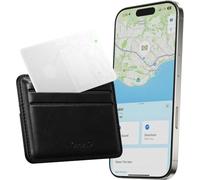 Nomad Scheda di tracciamento Air White V2, Slim Card Tracker con IPX7 impermeabile e antipolvere, compatibile con Apple Find My, approvata TSA, batteria di 7 mesi, ricaricabile wireless, solo iOS