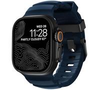 Nomad - Rocky Point Cinturino per Apple Watch 42mm / 44mm / 45mm / 49mm - Atlantic Connector Nero - NM014827858