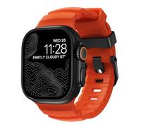 Nomad Rocky Point Band per Apple Watch 42mm / 44mm / 45mm / 49mm - Magma Connector Nero - NM014865858