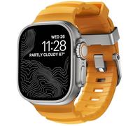 NOMAD Sport Band Rocky Point Sol Yellow Per Apple Watch - Cinturino Per Apple Watch Da 45/49 Mm Con Hardware In Titanio Naturale, Avventuroso E Robusto Per Uomini E Donne