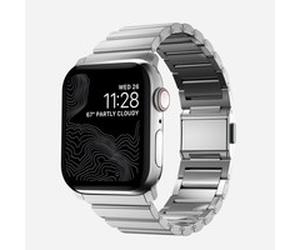 Nomad Strap Stainless Steel silver V2 42/44/45 NM1A4HSXS0