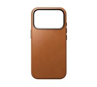 NOMAD Traditional Leather COVER MAGSAFE per Apple iPhone 18 Pro, Marrone