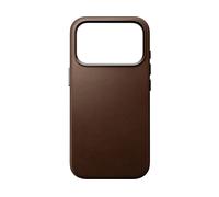 NOMAD Traditional Leather COVER MAGSAFE per Apple iPhone 18 Pro, Marrone