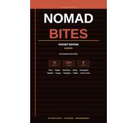 NomadBites Pocket Passport - Europe: Eat Like a Local · Zero Tourist Traps · 15 Essential Food Cities