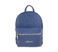 Nomadict Zaino da gioco Teddy Blue Stitch, con scomparto progettato per Nintendo Switch®, 28 x 22 x 12 cm, licenza ufficiale Disney