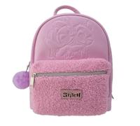 Nomadict Zaino da gioco Teddy Pink Stitch con scomparto progettato per Nintendo Switch®, 28 x 22 x 12 cm, licenza ufficiale Disney