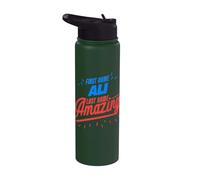 Nome Ali Cognome Incredibile Divertente Ali Dire Stainless Steel Insulated Water Bottle