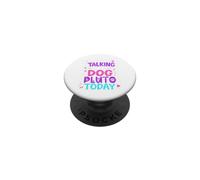 Nome Cane Plutone Parla solo con il mio cane Plutone PopSockets PopGrip Adesivo