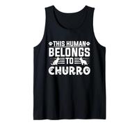 Nome del cane Churro Gift Belongs To Pet Dog Churro Canotta