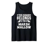 Nome del cane Marshmallow Gift Belongs To Pet Dog Marshmallow Canotta