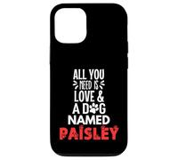 Nome del cane Paisley - All You Need is Love! Custodia per iPhone 12/12 Pro