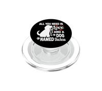 Nome del cane personalizzato Duchessa Cute Dog Pet Lover PopSockets PopGrip per MagSafe