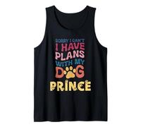 Nome del cane Principe regalo personalizzato Busy With My Dog Prince Canotta