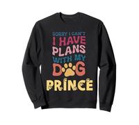 Nome del cane Principe regalo personalizzato Busy With My Dog Prince Felpa
