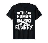 Nome del gatto Fluffy Human appartiene al gatto Nome Fluffy Maglietta