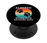 Nome della famiglia Alberto Home For Wayward Dogs PopSockets PopGrip Adesivo