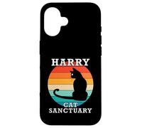 Nome della riunione familiare del gruppo Harry Cat Sanctuary Custodia per iPhone 16