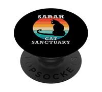 Nome della riunione familiare del gruppo Sarah Cat Sanctuary PopSockets PopGrip Adesivo