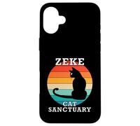 Nome della riunione familiare del gruppo Zeke Cat Sanctuary Custodia per iPhone 16 Plus