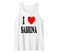 Nome di Battesimo Sabrina I Love Sabrina Canotta