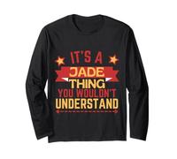 Nome di giada divertente regalo per giada Maglia a Manica