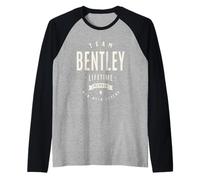 Nome Divertente del Membro della Squadra Bentley a Vita Bentley Maglia con Maniche Raglan