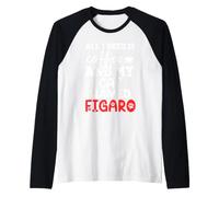 Nome Gatto Figaro Gifts all I Need Is Coffee Cat Named Figaro Maglia con Maniche Raglan