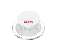 Nome gatto Olive Gifts All I Need Is Coffee Cat Named Olive PopSockets PopGrip per MagSafe