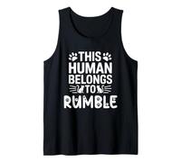Nome Gatto Rumble Umano Appartiene al Gatto Nome Rumble Canotta
