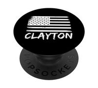 Nome Nome Nome Personalizzato Cittadinanza Compleanno Clayton PopSockets PopGrip Adesivo