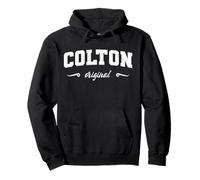 Nome Originale Colton California Retro Hometown Colton Felpa con Cappuccio