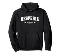 Nome Originale Hesperia California Retro Hometown Hesperia Felpa con Cappuccio