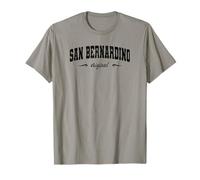 Nome Originale San Bernardino California Retro Hometown Maglietta