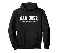 Nome Originale San José California Retro Città Natale San José Felpa con Cappuccio
