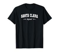 Nome Originale Santa Clara California Retro Hometown Maglietta