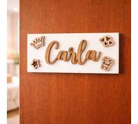 Nome per porta per bambini · Nomi in legno per porte per bambini · Regali neonati originali · Regalo personalizzato per bambini · Regali originali per neonati