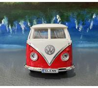 Nome Personalizzato 1962 Camper Samba Furgone Bus 1:40 Toy Auto Modello Ragazzi