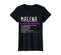 Nome personalizzato Descrizione Malena Maglietta