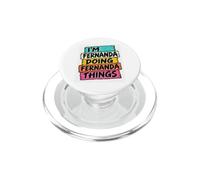 Nome personalizzato divertente Fernanda Doing Fernanda Things PopSockets PopGrip per MagSafe
