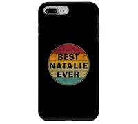 Nome personalizzato Natalie I love Natalie Retro Vintage Style Custodia per iPhone 7 Plus/8 Plus