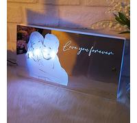 Nome personalizzato specchio camera da letto luce LED insegne al neon personalizzate con luci a LED compleanno matrimonio festa segno personalizzato nome per decorazione della parete della camera da