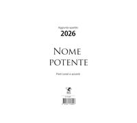 Nome potente. Aggiunta spartito musicale 2026