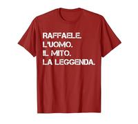Nome Raffaele. l'Uomo. Il Mito. La Leggenda Maglietta, Uomo, Mirtillo Rosso, 3XL