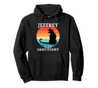 Nome riunione familiare del gruppo Jeffrey Cat Sanctuary Felpa con Cappuccio