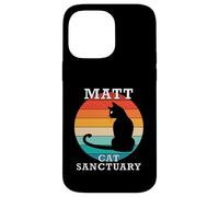 Nome riunione familiare del gruppo Matt Cat Sanctuary Custodia per iPhone 14 Pro Max