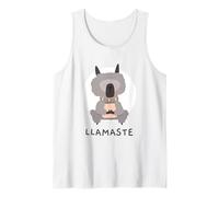 Nome utente Namaste Alpaca Yoga Yogi Farm Zen Canotta